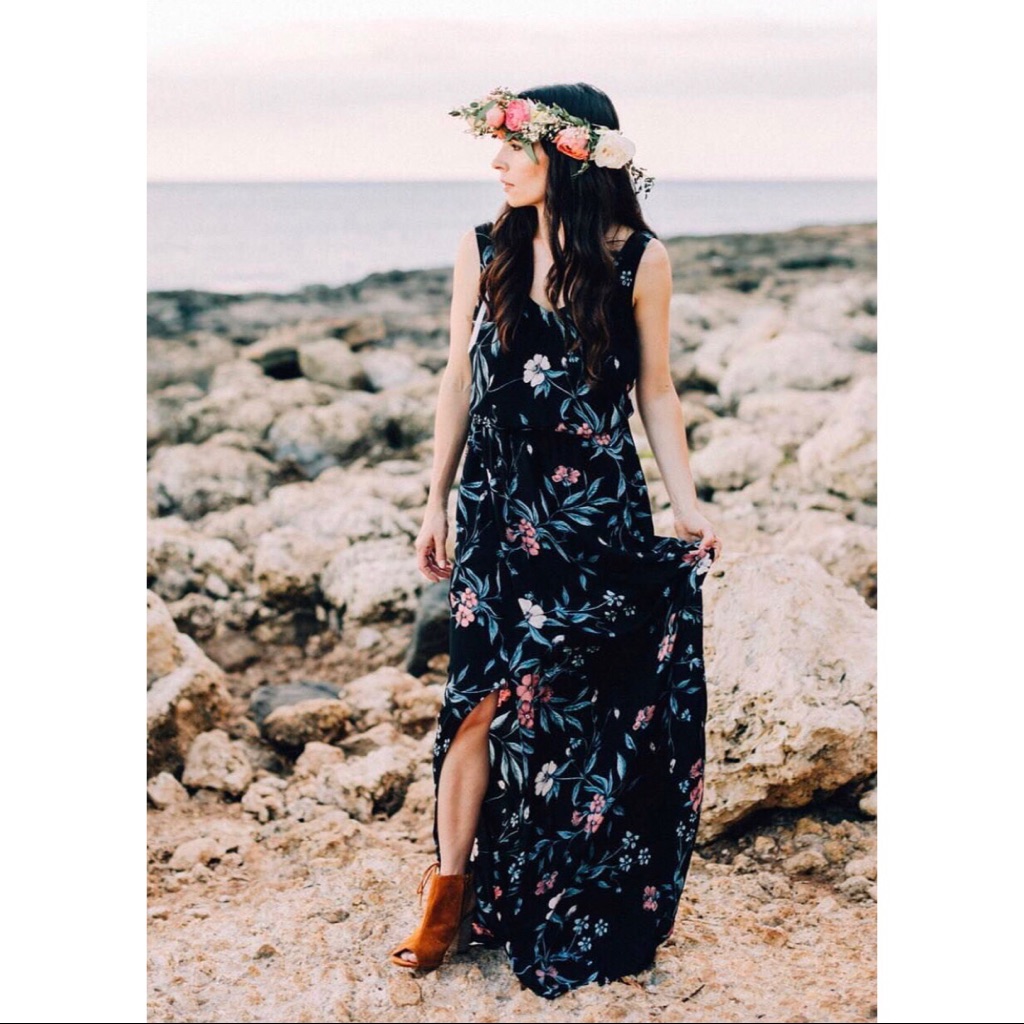 Show Me Your Mumu Kendall Maxi Dress Xxl